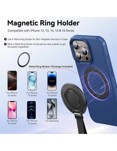 Soporte Magnético para Teléfono Kaisepoch - Compatible con iPhone y DJI