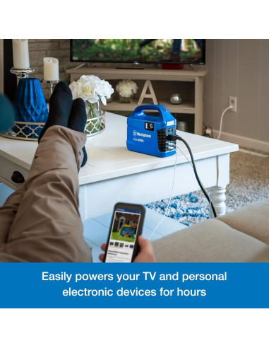 Generador Solar Portátil Westinghouse iGen200s 300W + Linterna LED