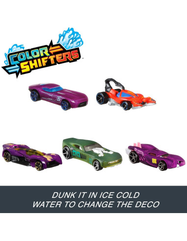 Lavado de Autos Ultra Shark Hot Wheels City + 5 Color Shifters