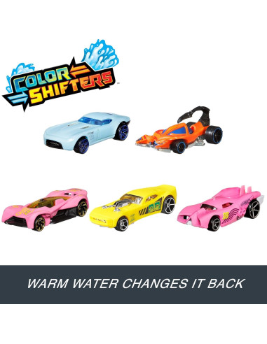 Lavado de Autos Ultra Shark Hot Wheels City + 5 Color Shifters