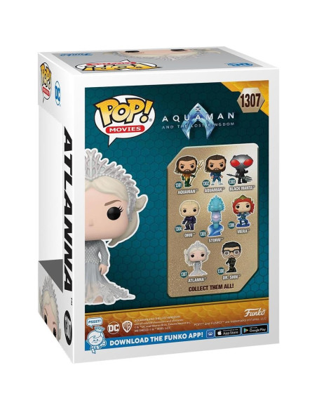 Funko POP! Atlanna Aquaman Figura Vinilo 11.43 cm Coleccionable Funko POP! Atlanna Aquaman Figura Vinilo 11.43 cm Coleccionable