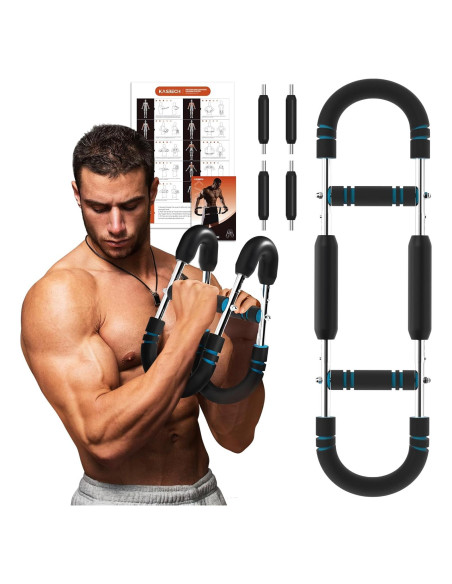 Entrenador de Brazo Giratorio Kasrech - 12 Niveles Resistencia 18-50 kg