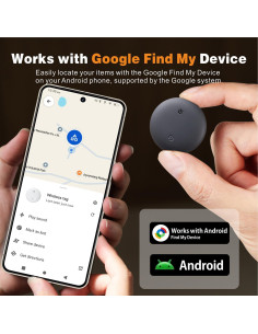 Rastreador Bluetooth Reyke S10 para Android - Paquete de 4 2