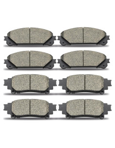 Pastillas de Freno Cerámicas BAKPDSK D1324 D1391 8 Piezas