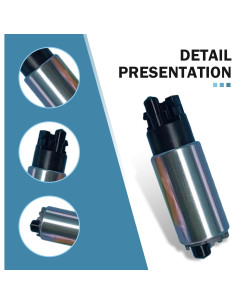 Bomba de Combustible Eléctrica 12V MOXRUQ Baja Presión 2