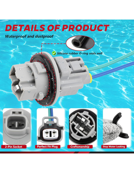 Conector de luz de giro Toyota Svicari 90075-60028 2 Pcs