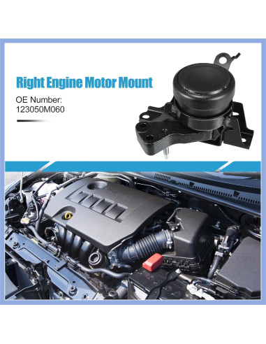 Soporte de Motor PARSLUCK 123050M060 Derecho para Toyota