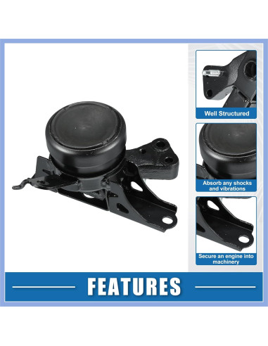 Soporte de Motor PARSLUCK 123050M060 Derecho para Toyota