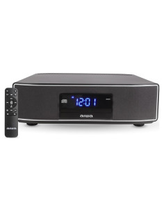 Altavoz AIWA Exos-5 30W RMS Bluetooth CD Radio FM Negro
