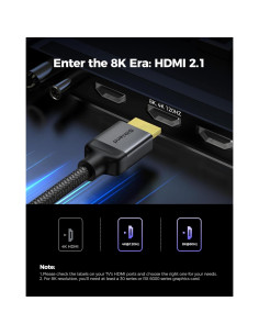Cable HDMI 2.1 Silkland 4.57m Ultra Alta Velocidad 48Gbps 2