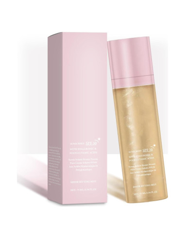 Spray Fijador Solar HRTTUO SPF 50 para Cara y Cuerpo 56.7g