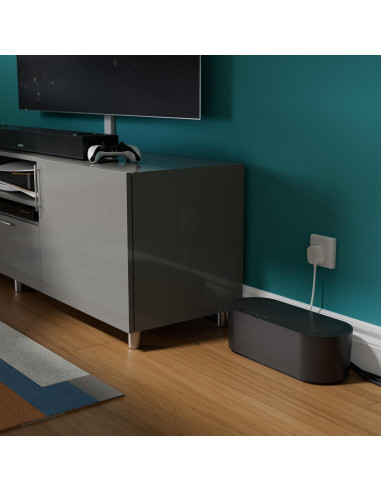 Caja de Organización de Cables D-Line Grande Negra 415x165x135mm