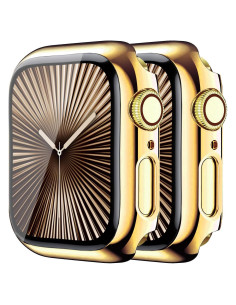 Funda Dura HANKN para Apple Watch Series 10 42mm Oro