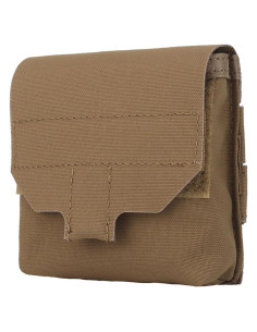 Bolsa Utilitaria Mini Molle SABADO Marrón Coyote 10x10cm