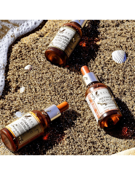 Set de Sueros Faciales Eclat Skincare - Vitamina C, Retinol y Ácido Hialurónico