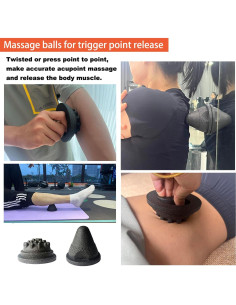 Set de Rodillos de Espuma y Pelotas de Masaje Xinrui 5 en 1 2