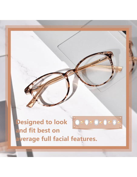 Gafas de Luz Azul OPTOFENDY para Mujeres TR90 Anti UV400