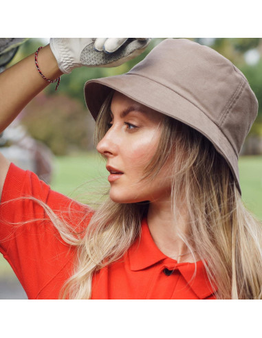 Sombrero de Cubo PFFY UV 50+ Unisex 2 Paquetes Blanco/Negro