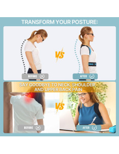 Corrector de Postura Fit Geno Ajustable para Pequeños - Alivio Dolor Espalda 2