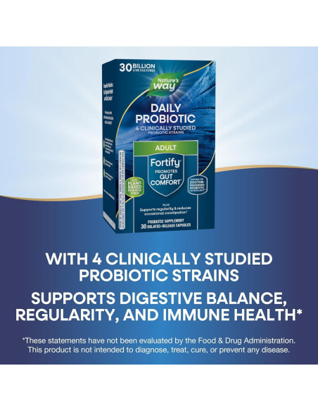 Probioticos Nature's Way 30 Mil Millones 30 Cápsulas Probioticos Nature's Way 30 Mil Millones 30 Cápsulas