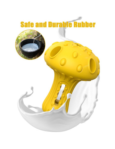 Juguete Interactivo para Perros KrauzPet 13cm Caucho Duradero