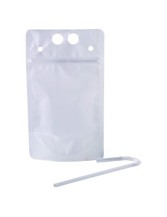 Bolsas de plástico colapsables Fun Express para bebidas - 25 piezas