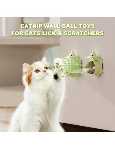 Pelotas de Juguete para Gatos con Hierba Gatera - 3 Pcs