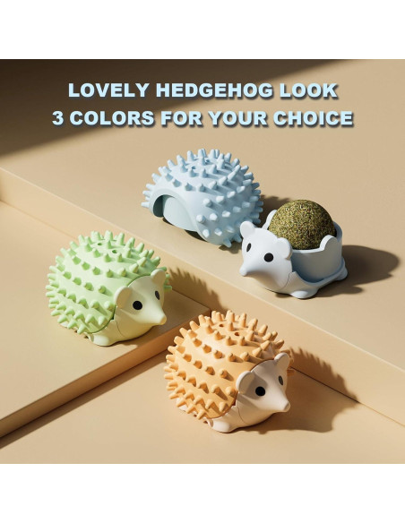 Pelotas de Juguete para Gatos con Hierba Gatera - 3 Pcs