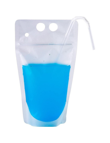 Bolsas de plástico colapsables Fun Express para bebidas - 25 piezas