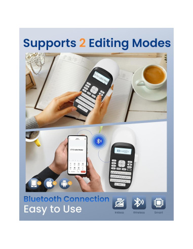 Impresora de Etiquetas Portátil Zodzi LT12 Bluetooth 203dpi