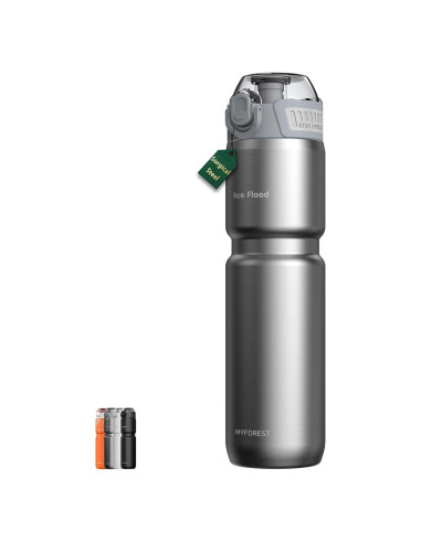 Botella de Agua Aislada MYFOREST 700ml Acero Quirúrgico