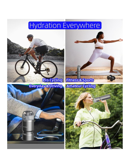 Botella de Agua Aislada MYFOREST 700ml Acero Quirúrgico