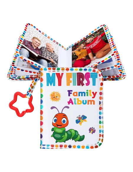 Álbum Familiar de Tela Suave Fullhawl 17 Fotos 14x18 cm