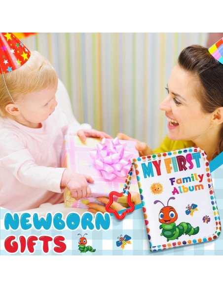 Álbum Familiar de Tela Suave Fullhawl 17 Fotos 14x18 cm