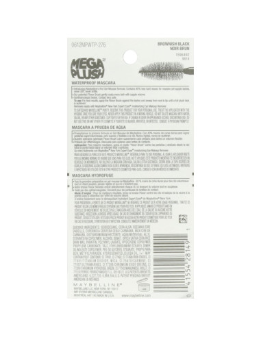 Máscara de Pestañas Maybelline Mega Plush Volume 8.5 ml