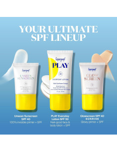 Kit de Viaje Supergoop! SPF Bestsellers - 3 Protectores Solares 2