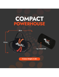 Sistema de Entrenamiento Abdominal AB Dolly + Bandas de Resistencia 2