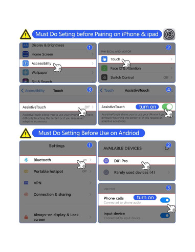 Anillo Control Remoto Bluetooth Zttopo para TikTok y Kindle