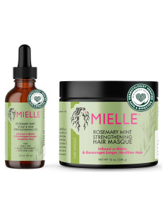 Mielle Organics Aceite y Mascarilla Romero y Menta 340g