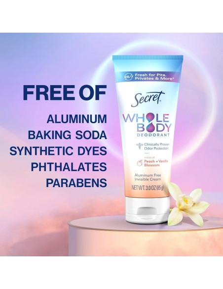Crema Desodorante Corporal Secreta Procter & Gamble 22.68g x2