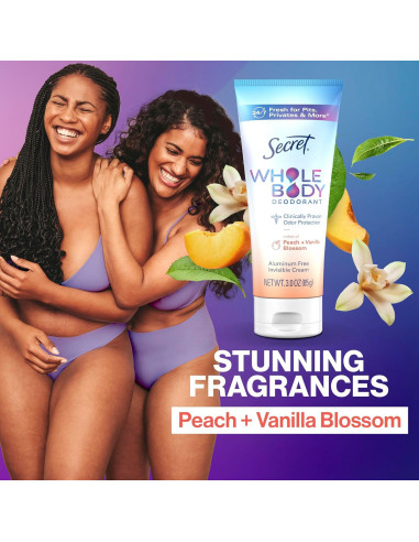 Crema Desodorante Corporal Secreta Procter & Gamble 22.68g x2