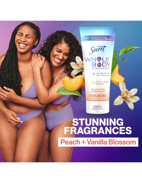 Crema Desodorante Corporal Secreta Procter & Gamble 22.68g x2