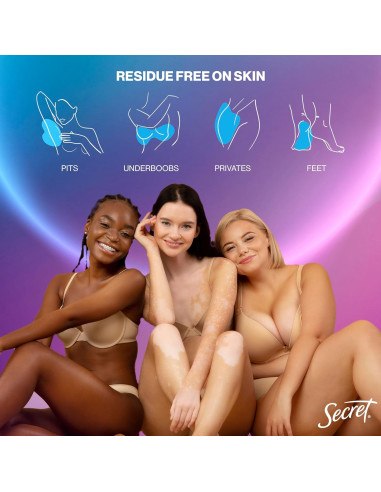 Crema Desodorante Corporal Secreta Procter & Gamble 22.68g x2