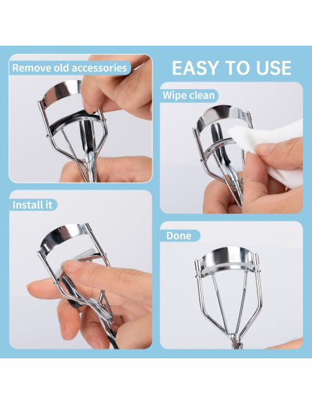 Recargas de Rizadores de Pestañas UXIETIN para Shiseido 6PCS