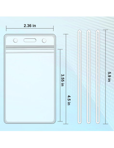 Paquete de 10 Sujetadores de Etiquetas de Equipaje Koorito 2