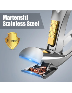 Cortauñas Profesional SHINLEA para Uñas Gruesas con Recogedor 2