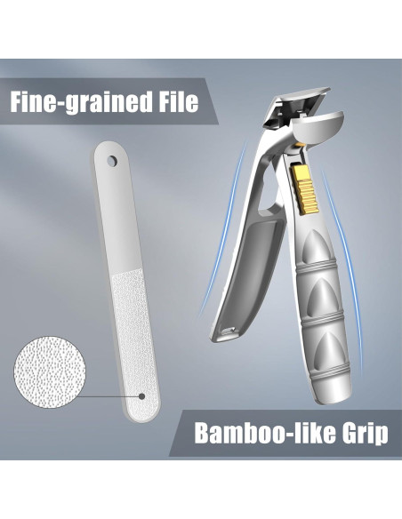 Cortauñas Profesional SHINLEA para Uñas Gruesas con Recogedor