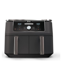 Freidora de Aire Ninja DZ201 8 Qt DualZone 2 Cestas Gris