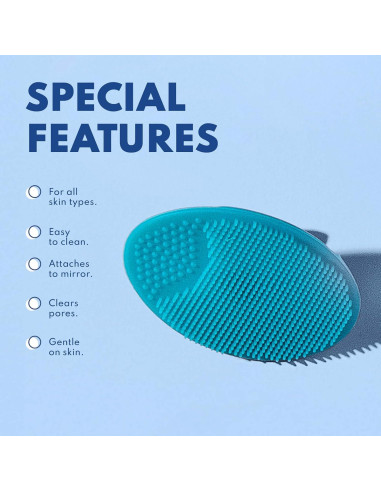 Almohadilla Exfoliante Facial Alma K de Silicona - 1 pc