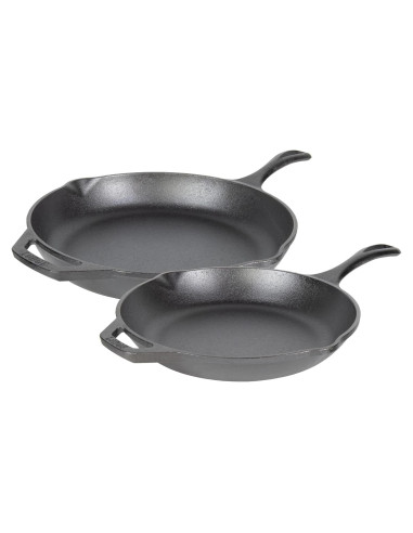 Conjunto de 2 sartenes Lodge Chef Collection 26 y 30 cm